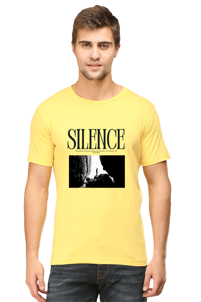 Stylish Round Neck Half Sleeve T-Shirt for Men - Comfortable & Trendy