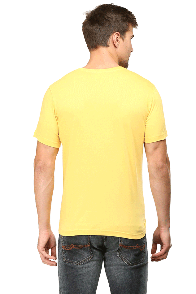 Stylish Round Neck Half Sleeve T-Shirt for Men - Comfortable & Trendy