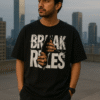 oversize black t shirt