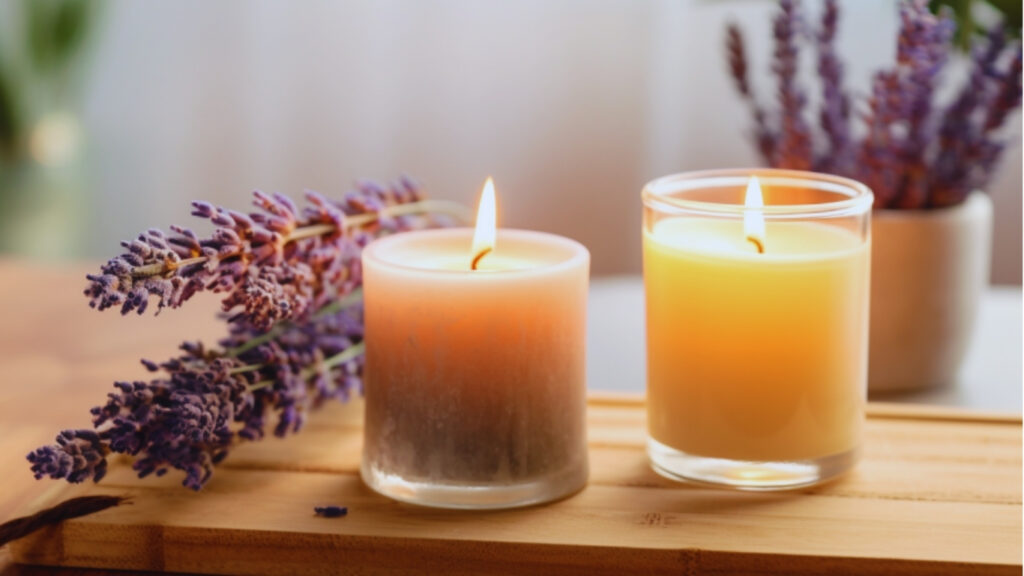 "how to make scanted candles at home"